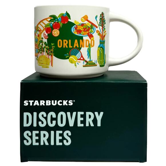 2024 Starbucks Discovery Series Orlando (Florida) 14oz Ceramic Mug - - Picture 1 of 6